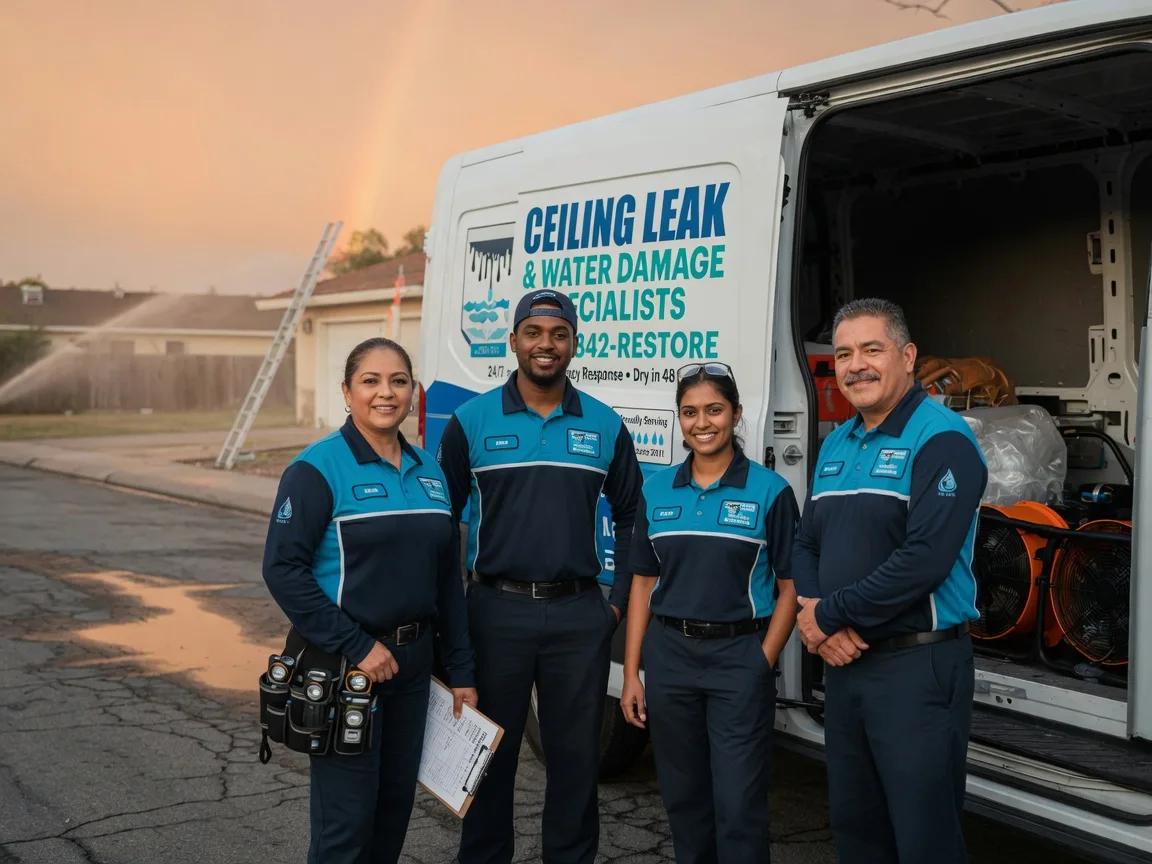 Ceiling Leak Cleanup company in Hudson, NH